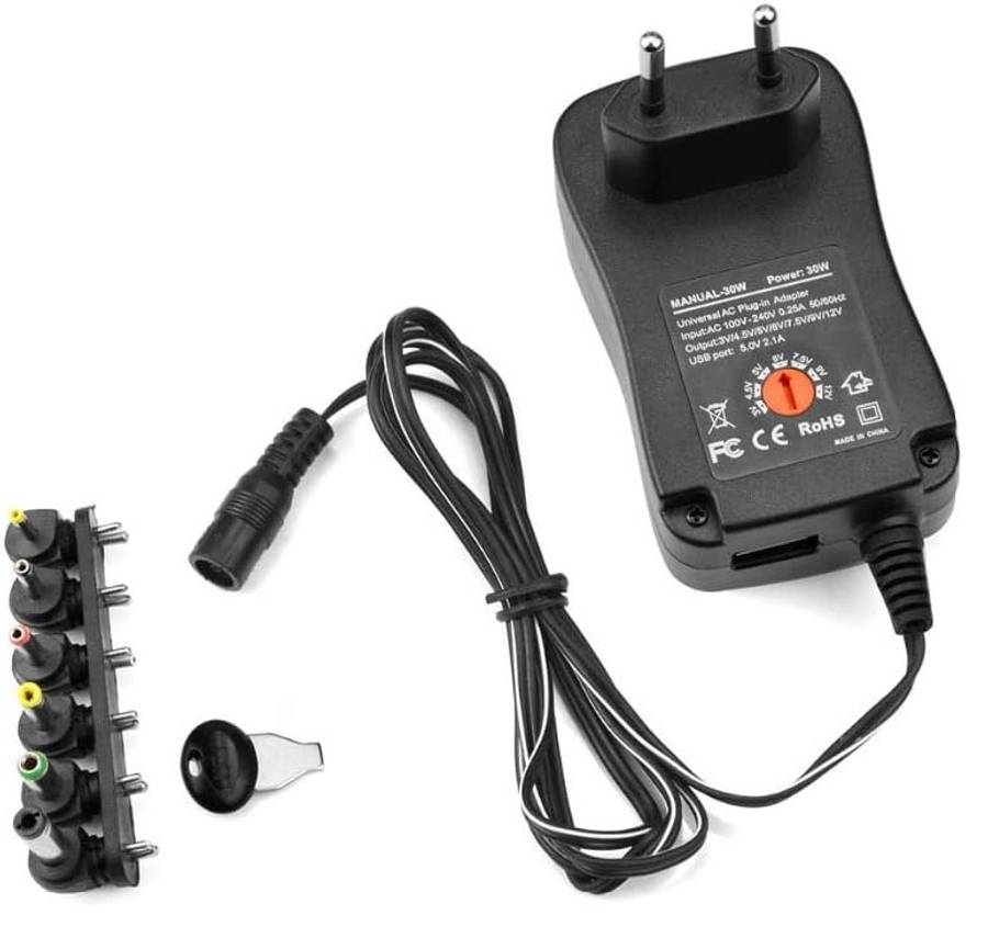 SE-30W 30W 3V - 12V Universal Adapter