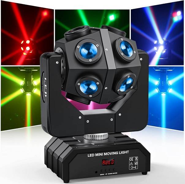 Pemin Plus PM-010 Moving 12 LED Heads Laser Stage Light