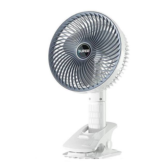 PM-037 Rechargeable Clip On Portable Desktop Fan
