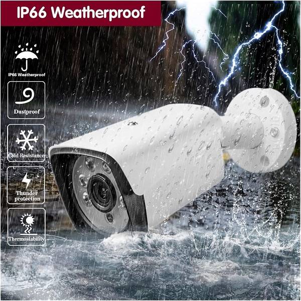 Aerbes AB-JK10 Wifi Camera Surveillance Kit 8 Channel
