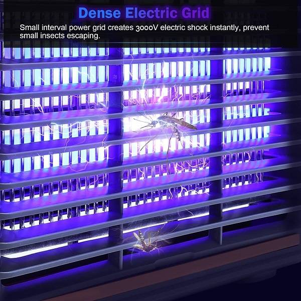 PM-030 Electric Fly Killer 10W UV Bug Zapper Mosquito Killer Lamp For Home With Hanging Hook