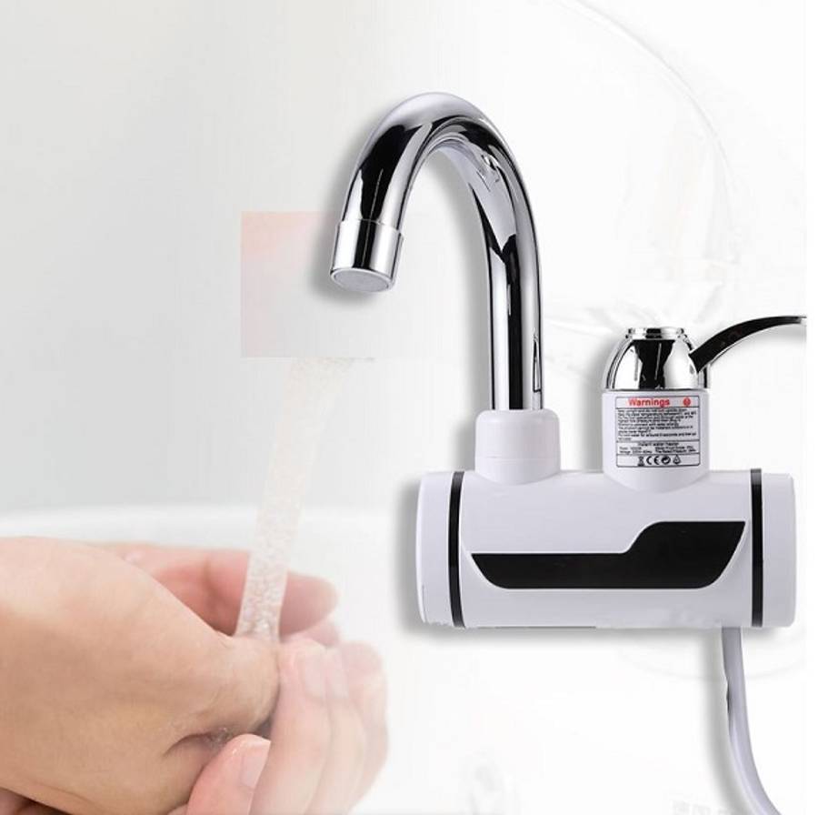 XF000003 Bottom Water Inlet Heated Faucet With Shower