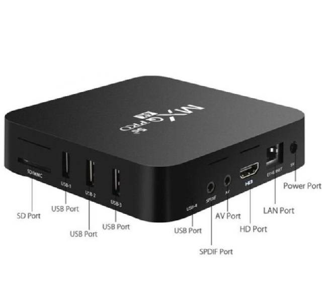 MXQ Pro 5G Android 13.0 TV Box 4g+64G