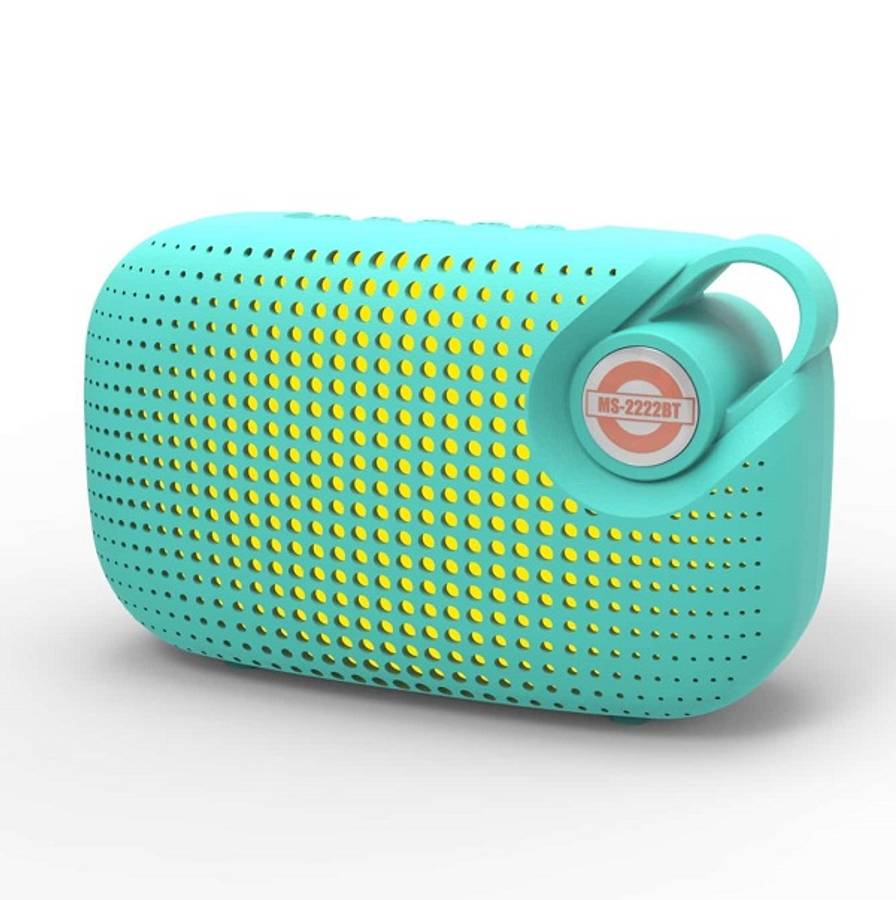 MS-2222BT Bluetooth Speaker With 5 Mode LED Light