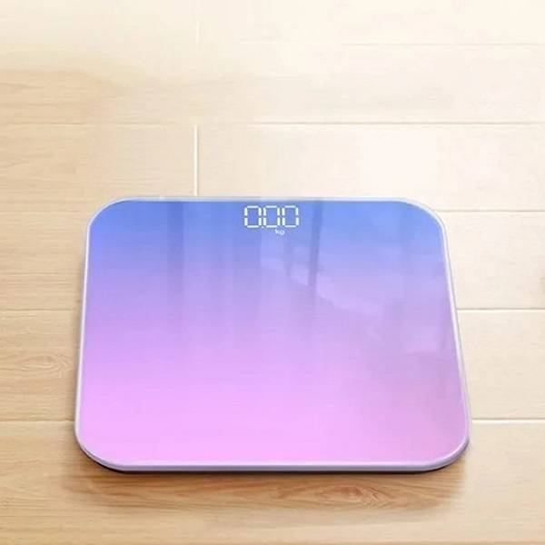 183487 Rechargeable Electronic Body Weight Scale with Digital Display