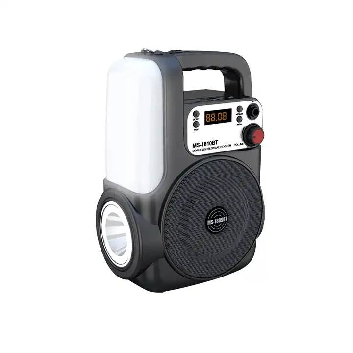 MS-1810BT RGB Multimedia Bluetooth Speaker With USB/SD/FM Radio