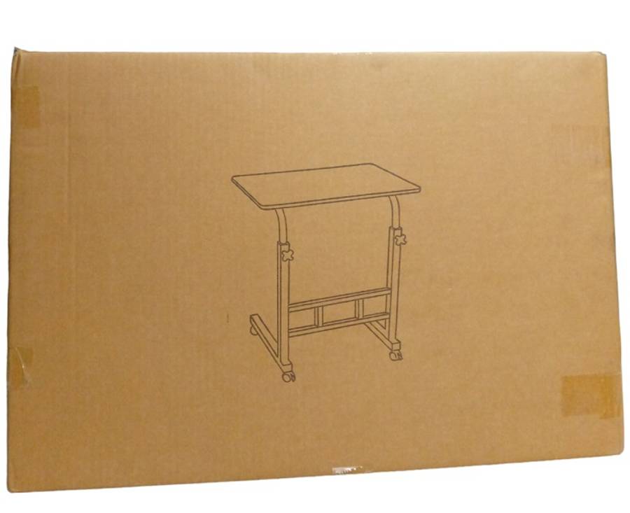 WS6040 Adjustable Height Trolley Bedside Laptop Table