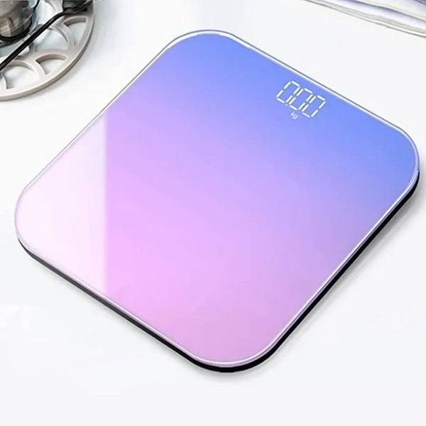 183487 Rechargeable Electronic Body Weight Scale with Digital Display