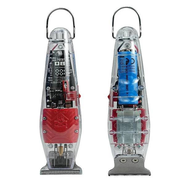 Aorlis AO-50011 Transparent LCD Display USB Charging Hair Trimmer