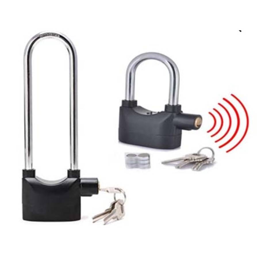 JG769 110 DBA Anti Theft Siren Security Alarm Movement Shock Sensor Lock