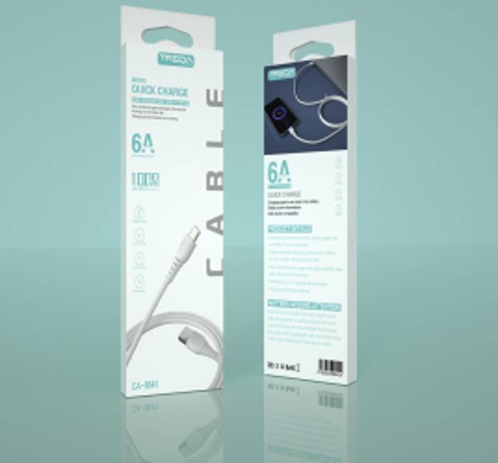 Treqa CA-8643 Type C Cable  6A 1M