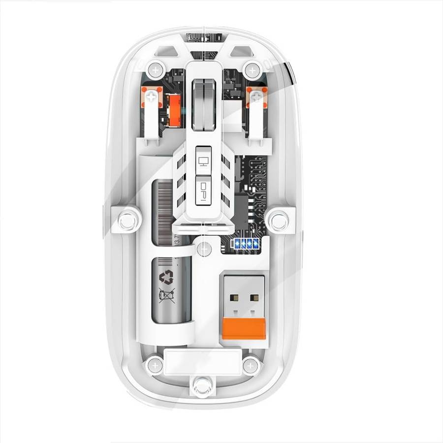 Aerbes AB-DN26 Transparent Wireless Rechargeable Mouse