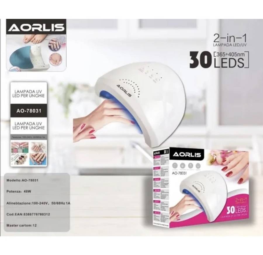 Aorlis AO-78031 UV+LED Lamp Nail Polish Lamp
