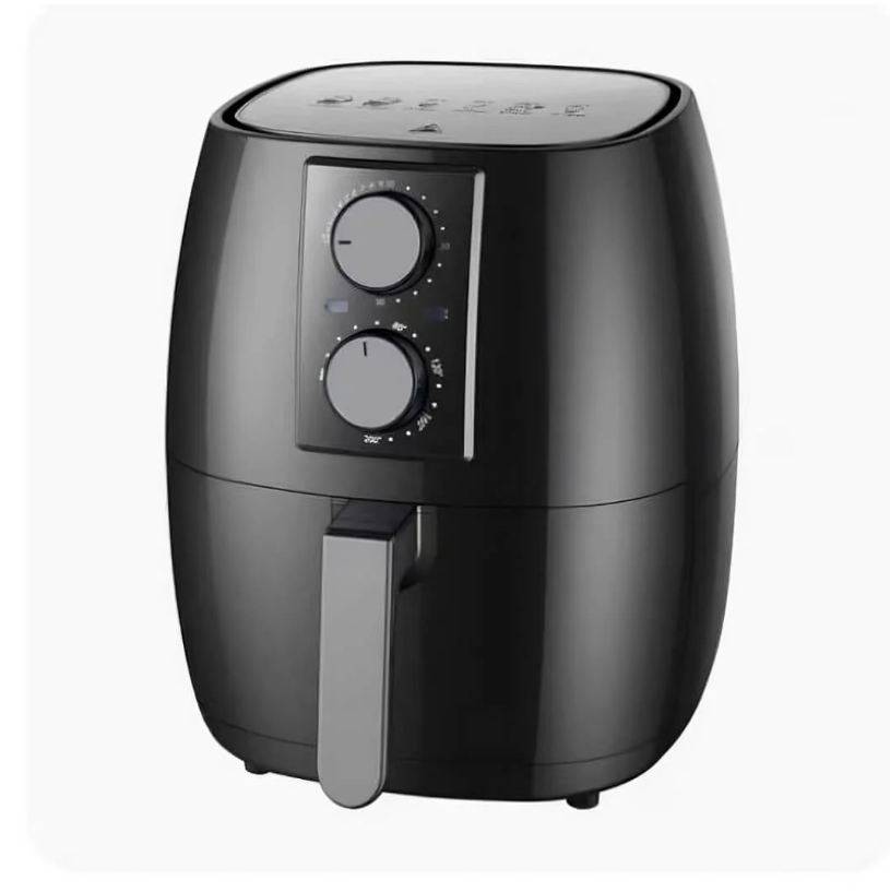 1500W 6L Compact Air Fryer With Modern Design And Oil-Free Cooking