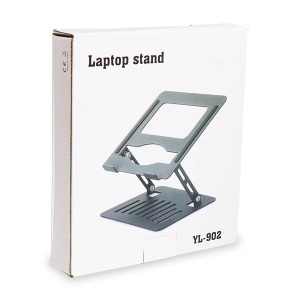 YL-902 Desk Adjustable Laptop Holder Aluminum Alloy Anti-Slip Foldable Laptop Riser Stand