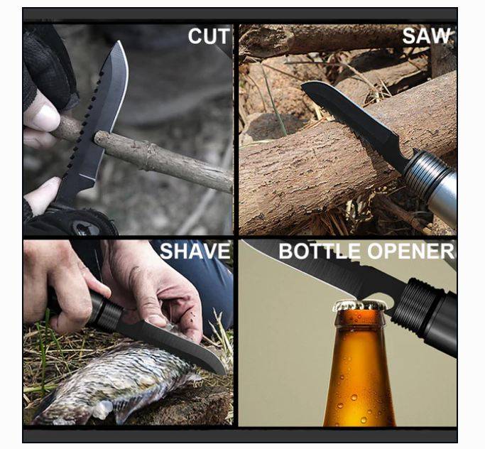 183793 Multifunction Tactical Shovel Folding Camping Survival Emergency Tools183793 Multifunction Ta