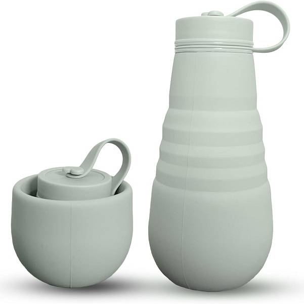 1025 Silicone Folding Water Bottle 500ml