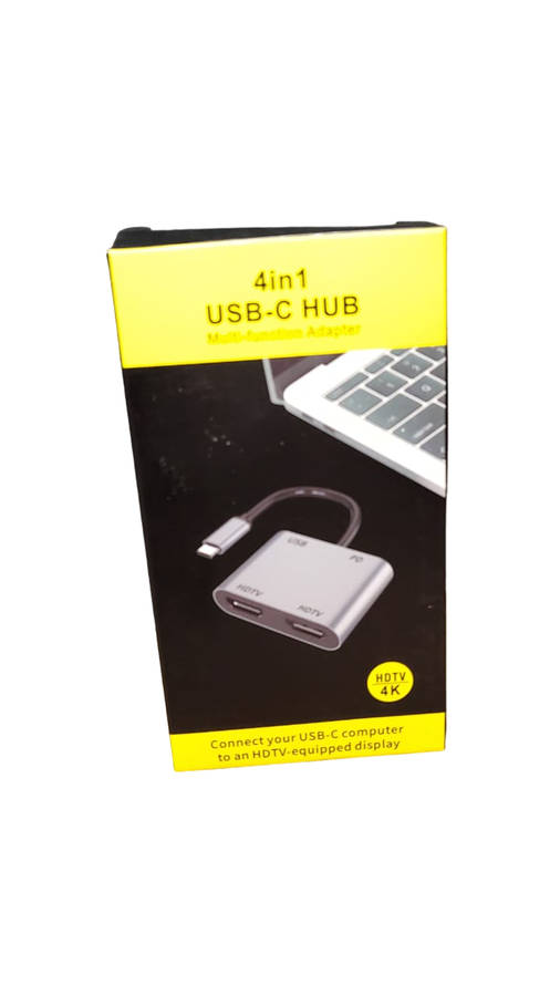 SE-L50 USB-C To Dual 4K 60HZ HDMI+USB 3.0 And Type C Multi Monitor Adapter Converter