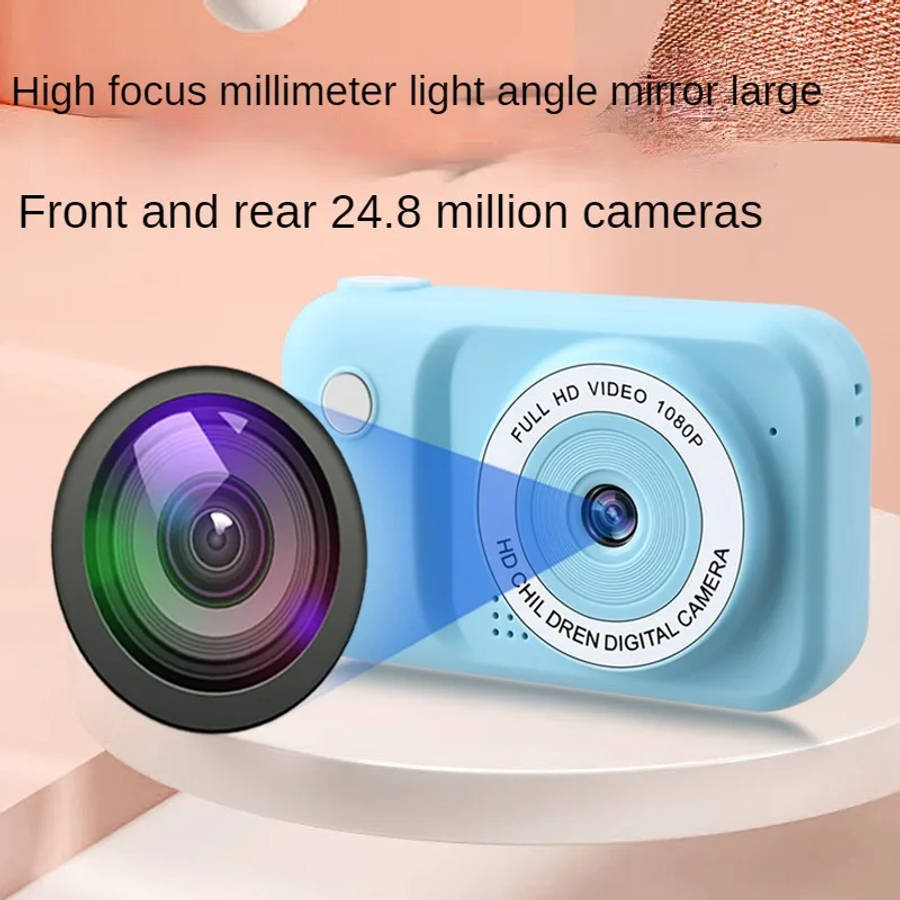 Super Electronics Y2 Dual Kids Digital Camera With Micro SD Card Slot