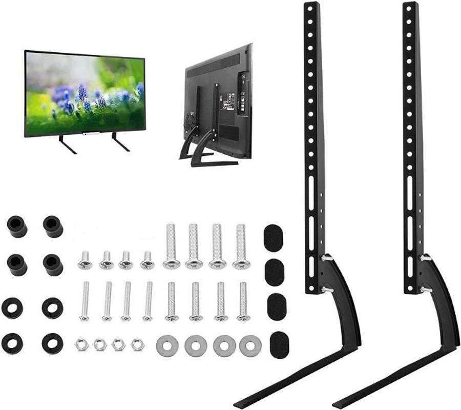 HQ-008 37"-75" Adjustable Pedestal TV Stand Legs