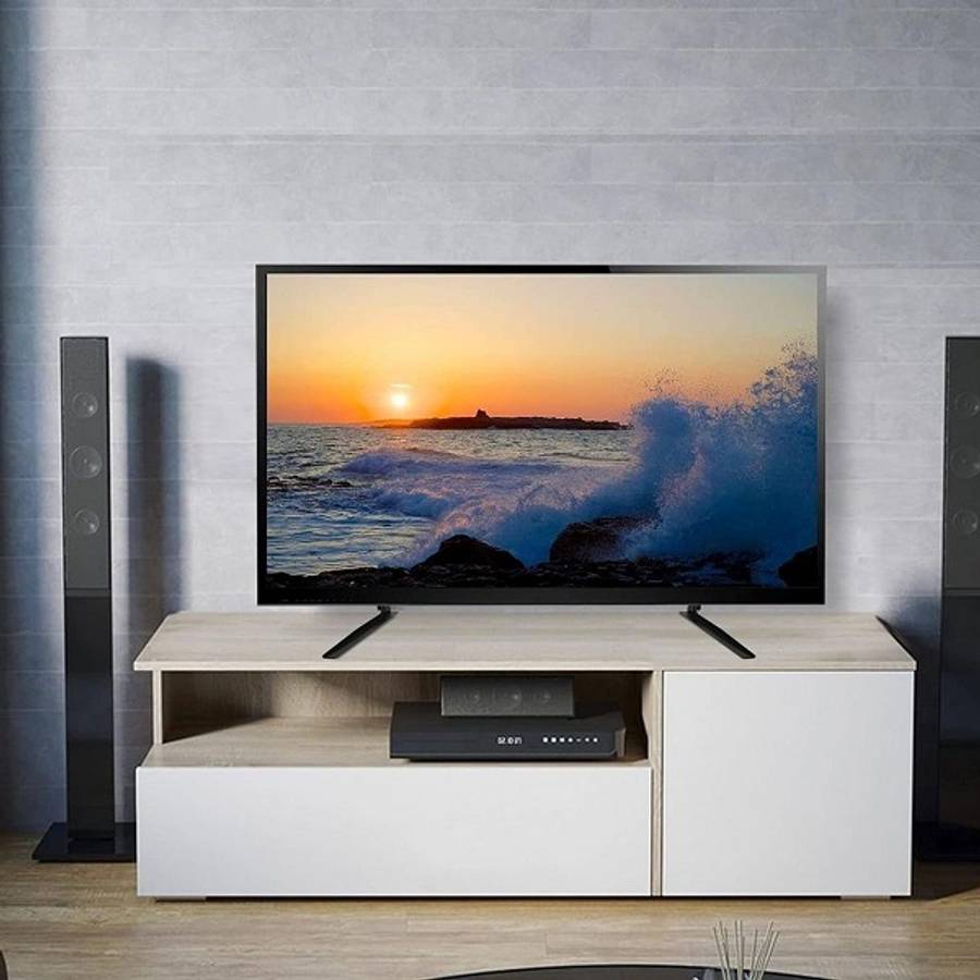 HQ-008 37"-75" Adjustable Pedestal TV Stand Legs