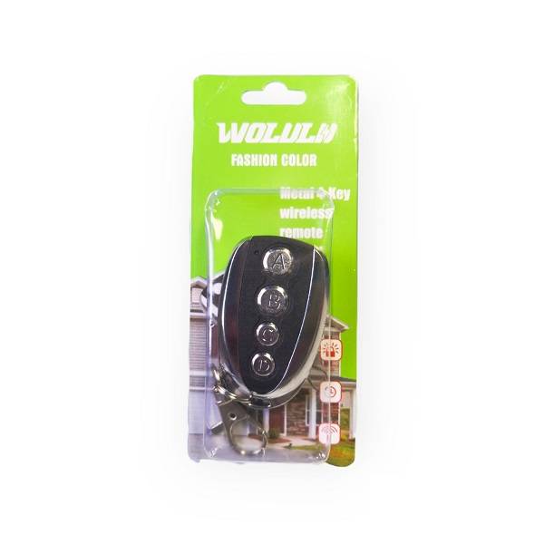 Wolulu AS-51602 V Shaped Metal 4 Button Remote Control GV866