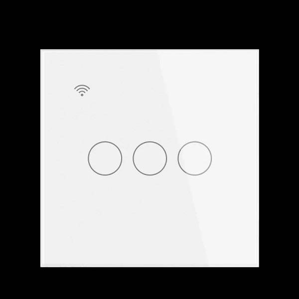 Aerbes AB-KG06 3 Gang Wifi Smart Switch Works With Smart Life App