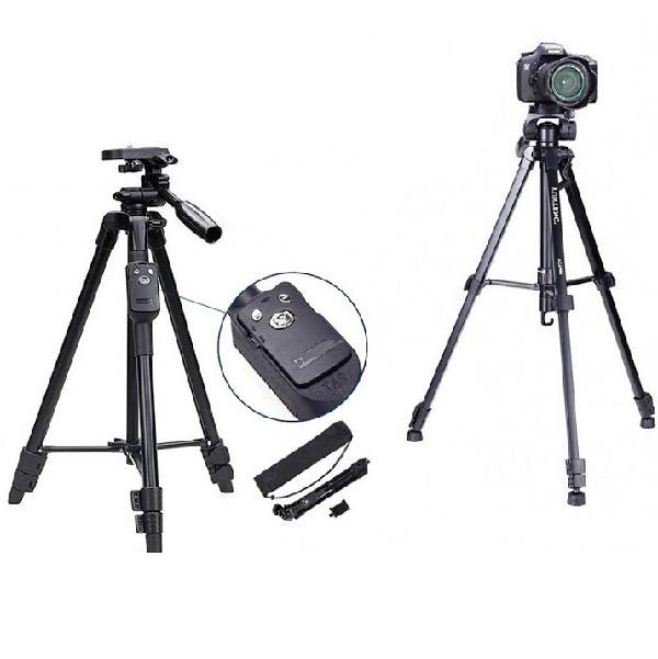 Yufeng JG20375271 3388 Tripod With Bluetooth Remote For IOS &amp; Android Cellphones