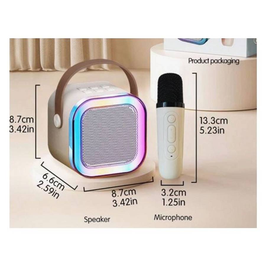 K12 Colourful Karaoke Sound System with Voice Changer
