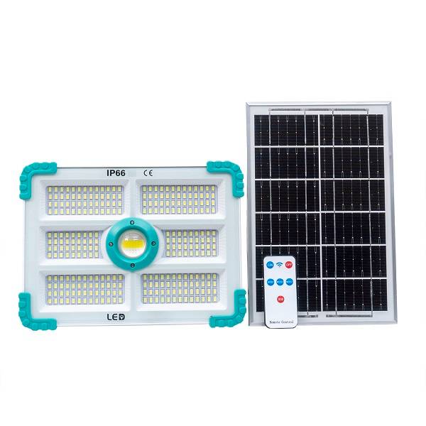 Aerbes AB-T66 200W 280LED Split Solar Powered LED Light With Remote Control 6000mah Battery And 9...