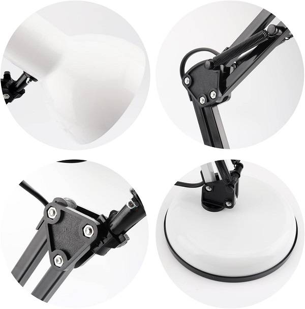 JG20375402 60W Swing Arm Desk Vintage Architect Lamp Shade JG811