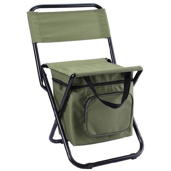 Jiageng JG20375292 Portable Folding Camping/Fishing Chair With Storage