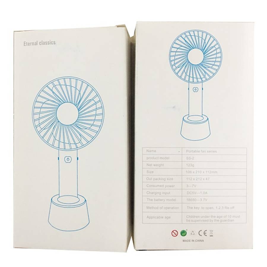 PM-094 Mini Rechargeable Fan With a Stand