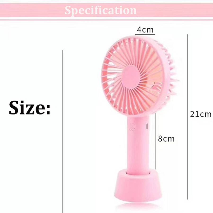 PM-094 Mini Rechargeable Fan With a Stand