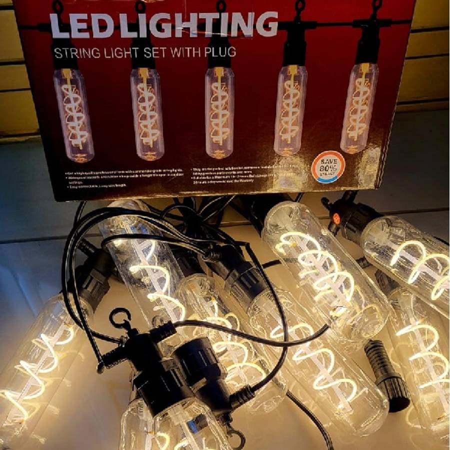 ZYF-154 220V Warm White 5M LED Outdoor String Light