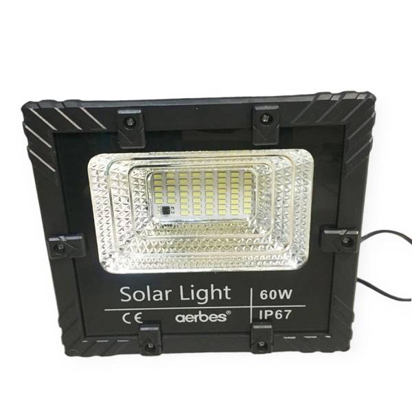 Aerbes AB-T660 60w 54LED 6500K Solar Powered Flood Light With Remote Control