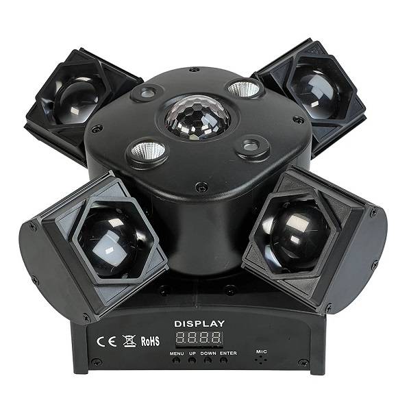 PM-107 Four Moving Head Beam RGB Laser Stage Light