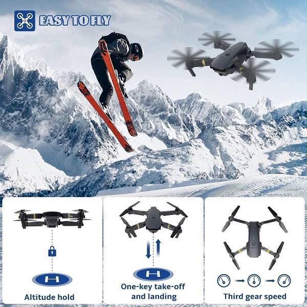998 Pro Micro Foldable Drone Set With Camera