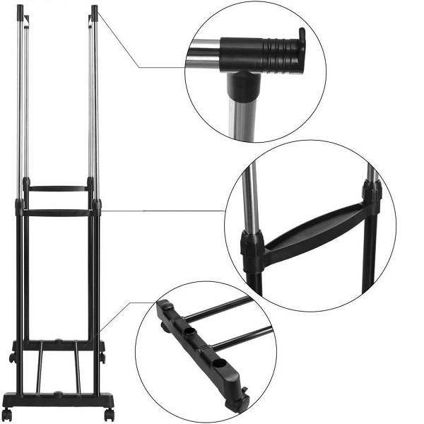 JG20375328 Double Pole Drying Rack 8006-1