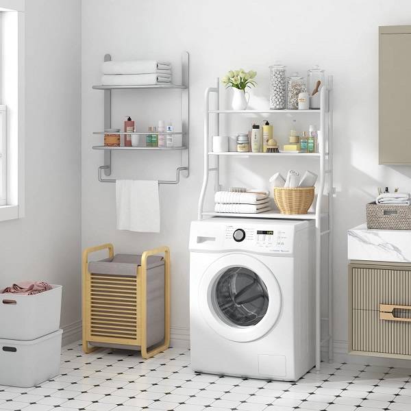 JG20375326 Washing Machine Shelf Organizer With 3-Tier