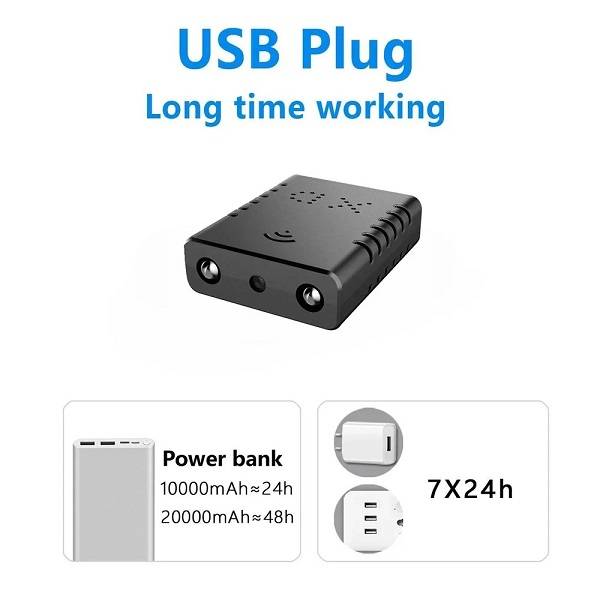 JG20375461 XD Mini Wi-Fi Spy Camera With YsxLite App