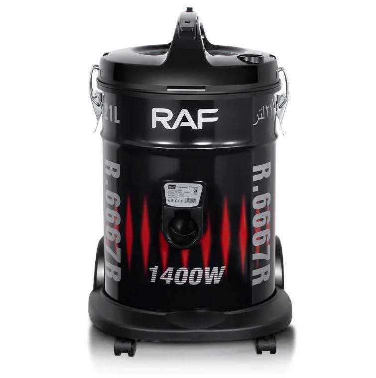 RAF R.6667R Strong Suction 21L Electric Household High Vacuum Cleaner 1400W