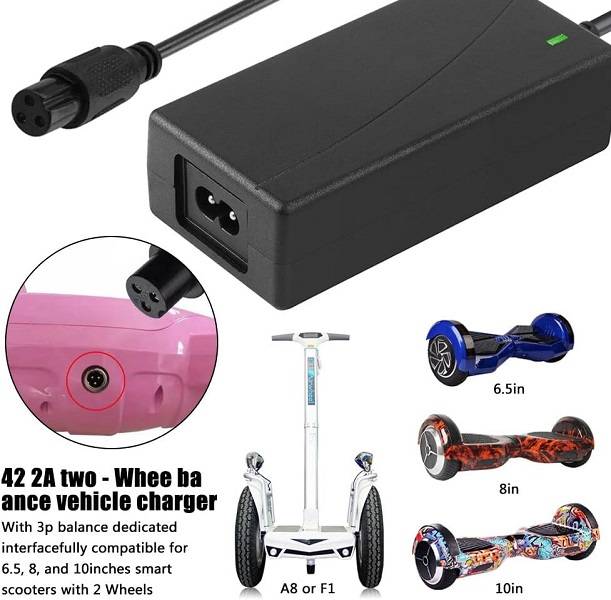 SE-Z086 Smart Balance Hover Board Charger 42V 2A