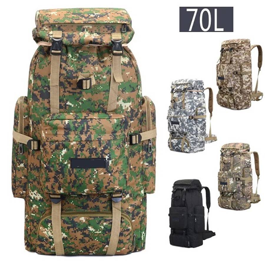JG20375526 Camouflage Camping/ Hiking Bag 70cm x 45cm