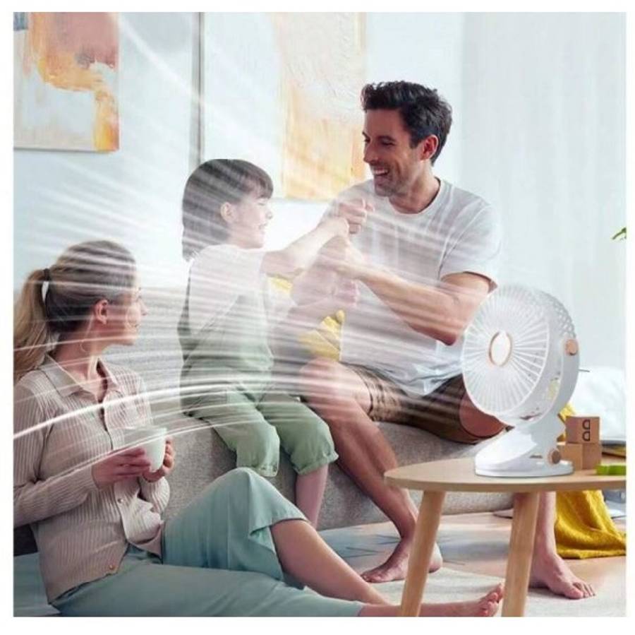 MY-7482Rechargeable Clip On Fan 5 Speed Mode