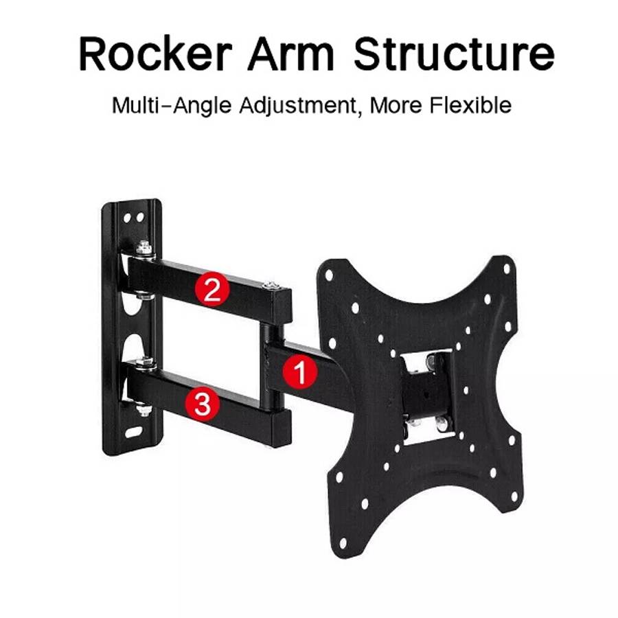 Wall Mount Swivel TV Bracket 14-42 Inch