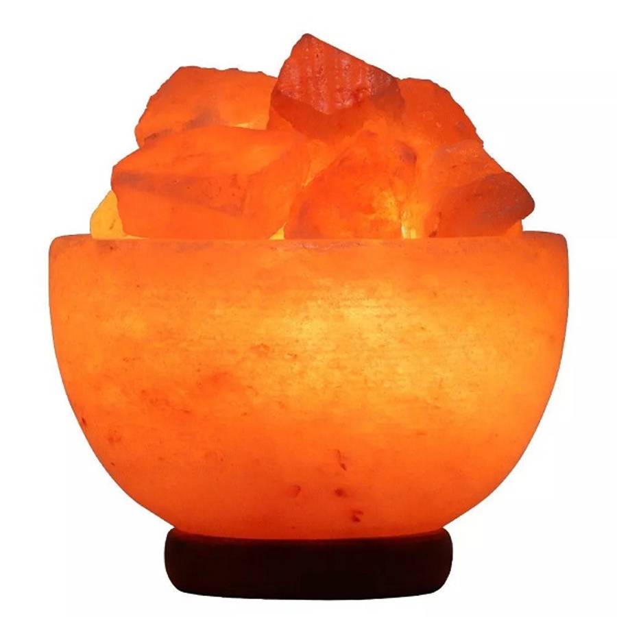 JG20375557 Bowl Himalayan RGB Salt Lamp With USB Cable