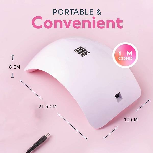Aerbes AB-MJ05 24W USB UV LED Gel Nail Lamp Dryer With 15 LED