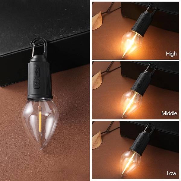 Wolulu AS-32773 Three Gear Hanging Hook Camping Light
