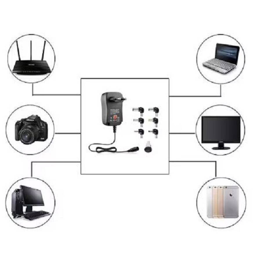 Aerbes AB-DY11 12V Universal Power Adapter 30W